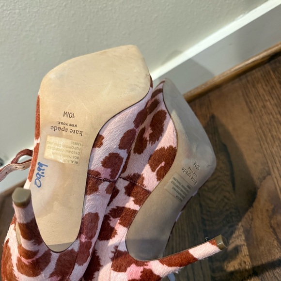 NEW Kate Spade Victorina Pump Light Pink Leopard 10 - Picture 5 of 6